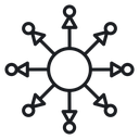Centralized 3 icon