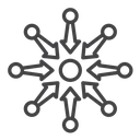 Centralized icon