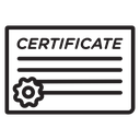 Certificate icon