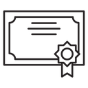 Certificate icon