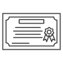 Certificate icon