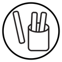 Chalk icon