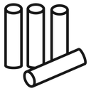Chalk icon