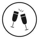 Champagne Glass 2 icon