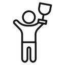 Champion Black Outline icon
