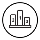 Champion podium icon