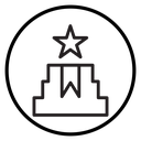 Champion podium icon