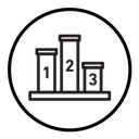 Champion podium icon