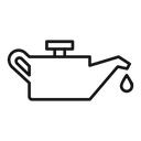 Change car oil icon