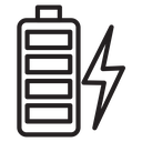 Charging battery icon