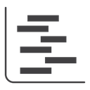 Chart gantt icon