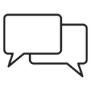 Chat bubble icon