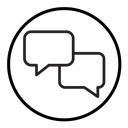 Chat bubble icon