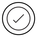 Check sign icon