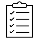 Checklist tasks icon