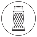 Cheese grater icon