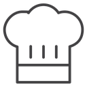 Chef hat 4 icon