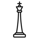 Chess king icon