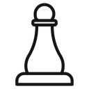 Chess pawn 4 icon
