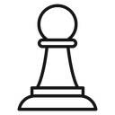 Chess pawn icon