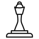Chess queen 3 icon