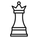 Chess queen icon