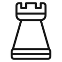 Chess rook 2 icon