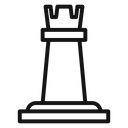 Chess rook 3 icon