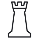 Chess rook icon