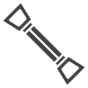 Chest expander icon