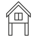 Chicken coop icon