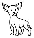 Chihuahua dog icon