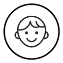 Child face icon