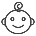Child face icon