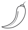 Chilli pepper icon