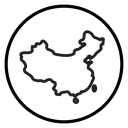 China map icon