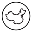China map icon