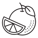 Chinese mandarin icon