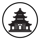Chinese temple icon