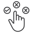 Choice Tap Gesture icon