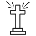 Christian Cross icon