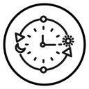 Circadian rhythms icon