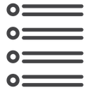 Circle Bullet List icon