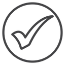 Circled Check Mark icon