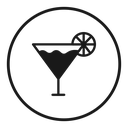 Citrus Martini glass icon