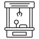 Claw line icon