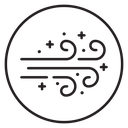 Clean air icon