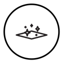 Clean floor surface icon