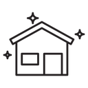 Clean house icon
