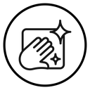 Clean surface icon